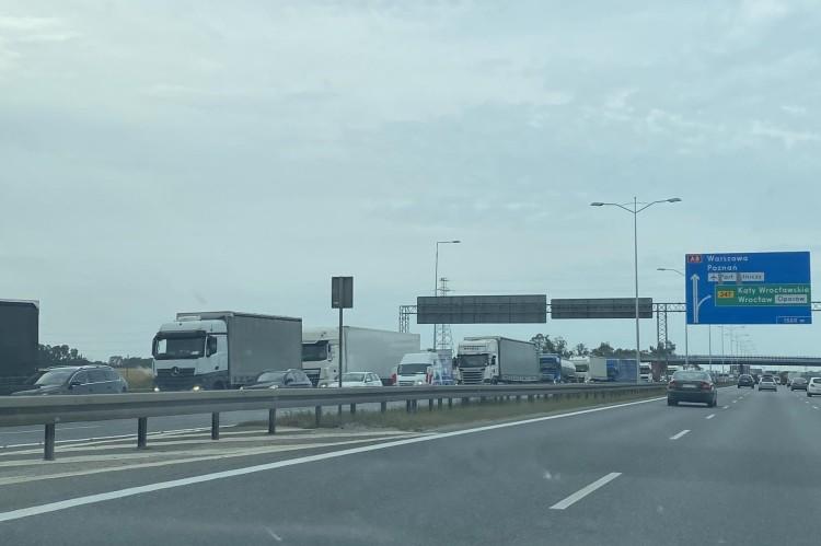 Dramatyczny wyjazd z Wrocławia. Autostrada A4 nie wytrzymuje natężenia ruchu