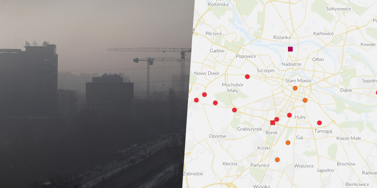 Gigantyczny smog we Wrocławiu. Normy przekroczone nawet o 500%