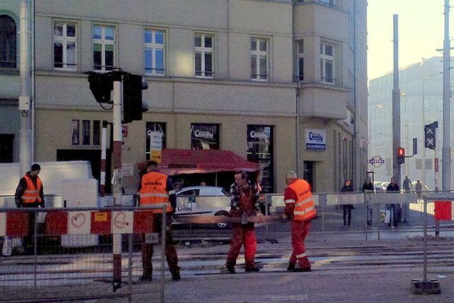 Koniec remontu torowiska w centrum miasta, ale tramwaje pojadą tamtędy tylko w awaryjnych sytuacjach