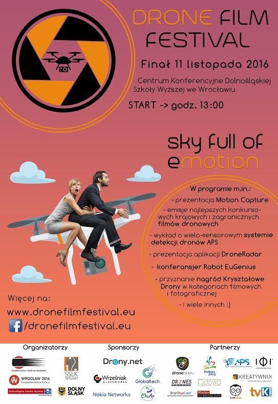 I edycja Drone Film Festival Wrocław 2016 już w listopadzie!