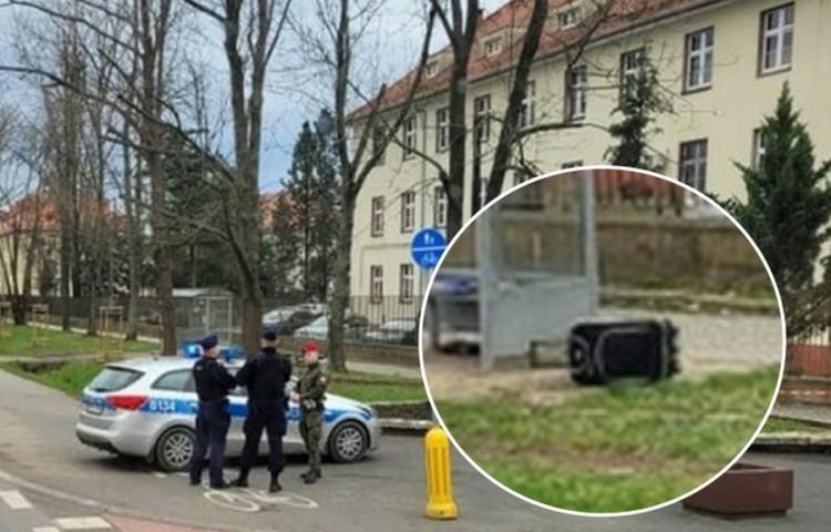 Wrocław: Podejrzana walizka na przystanku. Wezwano wojsko i policję