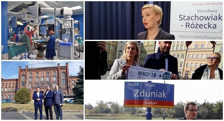 Kolejne pomysły kandydatów, nowa sala operacyjna i nazwa ronda [PODSUMOWANIE DNIA]