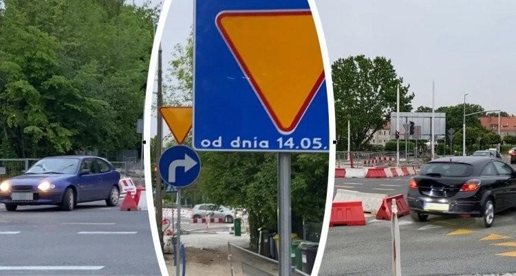 Miasto nasyła na kierowców policję, ale znaków na al. Wielkiej Wyspy nie zmieni