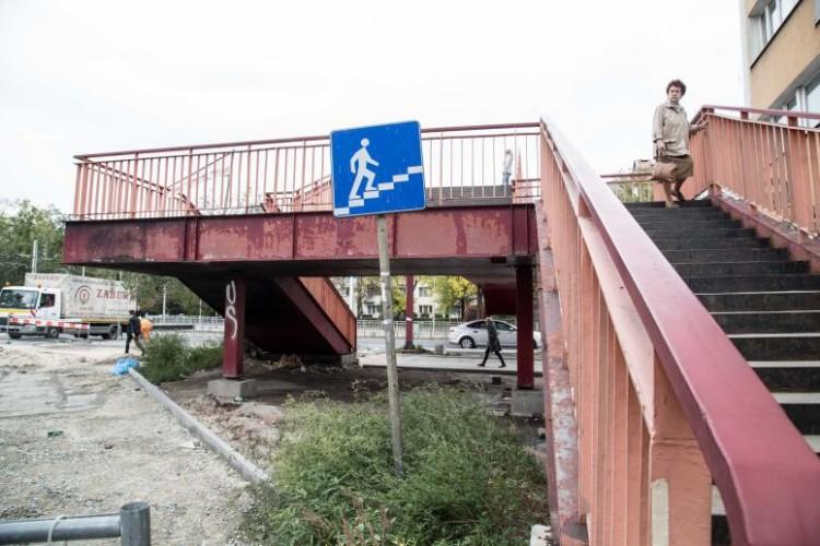 Znamy termin zamknięcia kładki nad Grabiszyńską