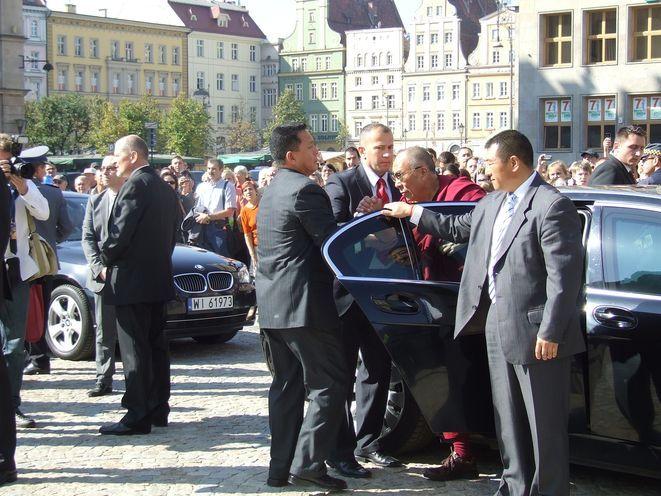 Dalajlama odleciał z Wrocławia