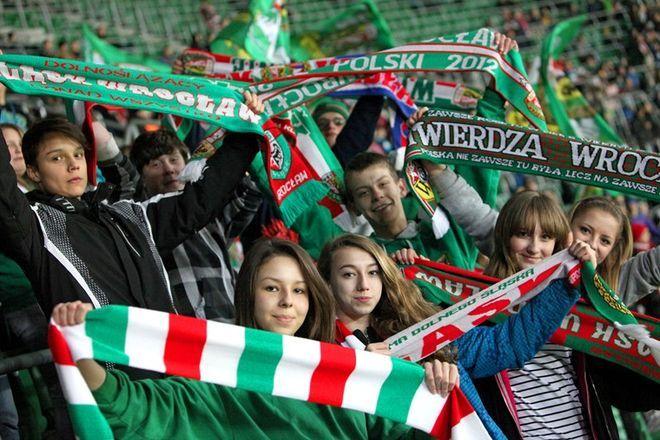 Sześć tysięcy dzieci dopingowało Śląsk w pojedynku z Wisłą Kraków 