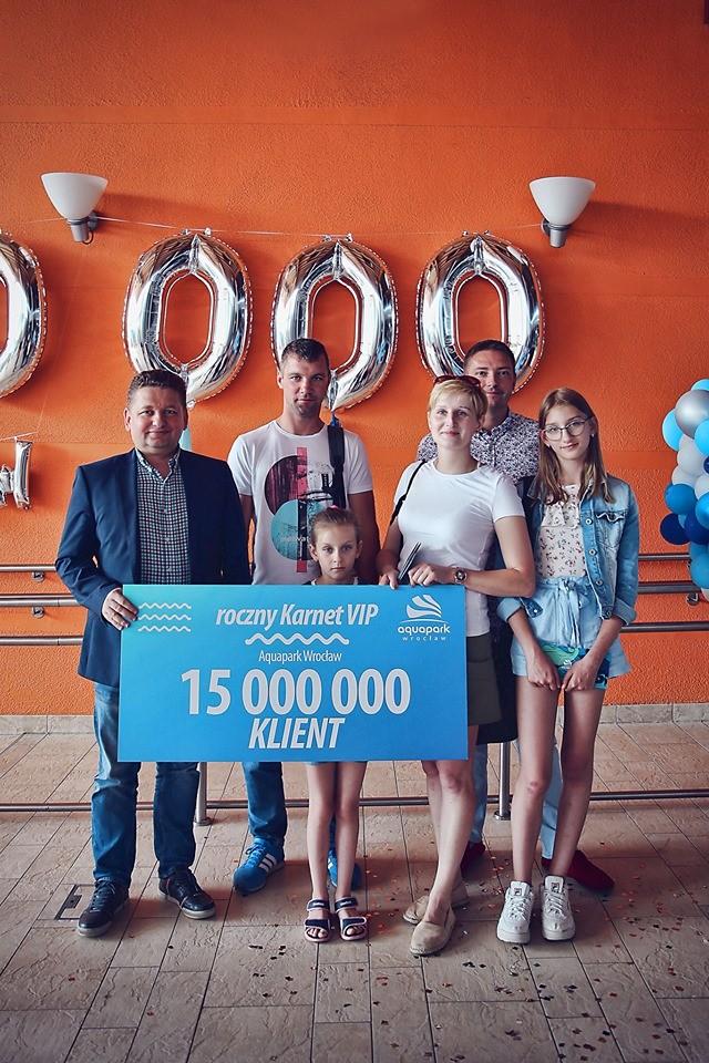 Wrocławski aquapark odwiedziło już 15 mln klientów