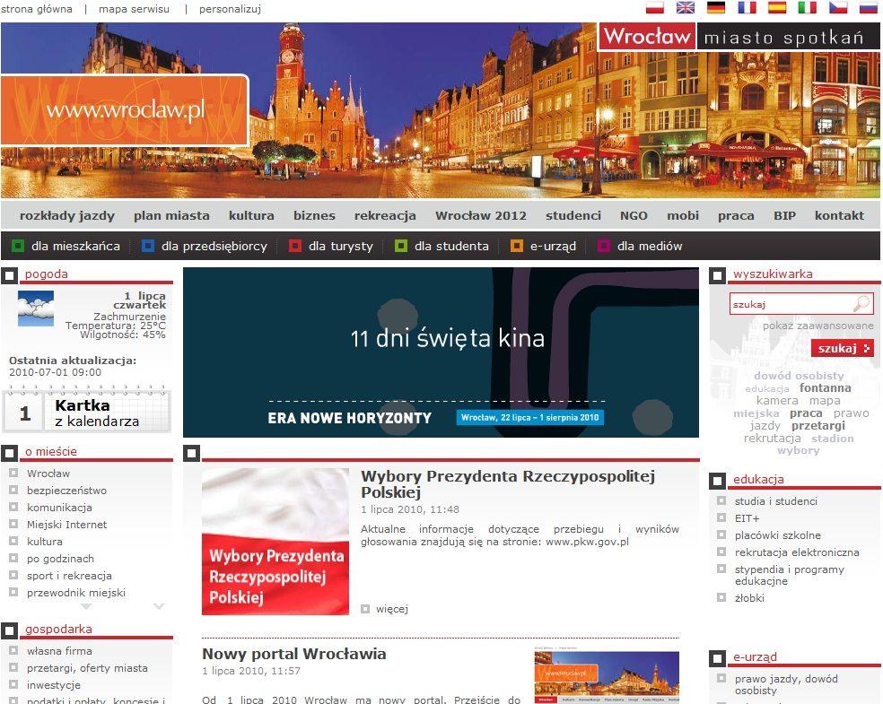 Nowa szata Wrocławia.pl