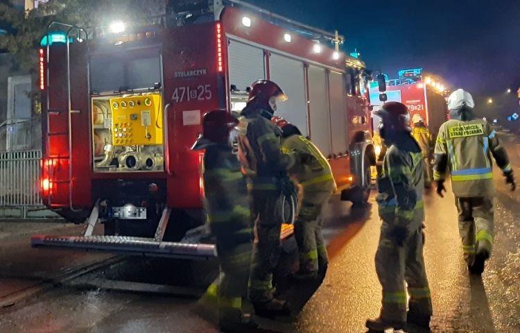 Wrocław: Pożar altanek na Bystrzyckiej. Ranna jedna osoba