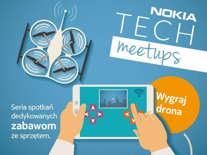 Drony, czujniki, lasery i inne bajery. To Nokia Tech Meetups we Wrocławiu