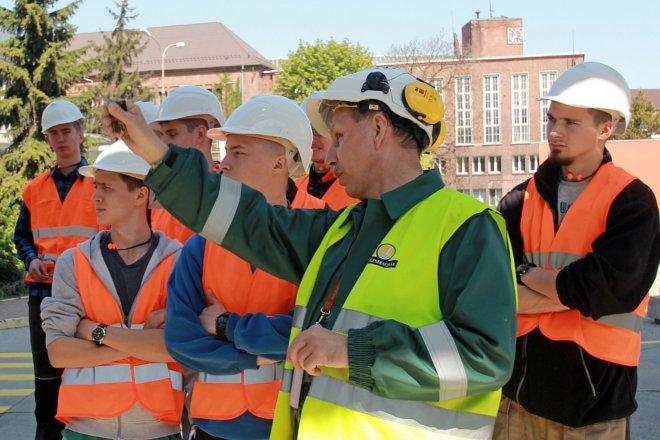 Mają praktyki zawodowe we wrocławskiej elektrociepłowni