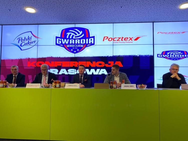 Reprezentant kraju w Gwardii Wrocław! Klub przedstawił nowych sponsorów oraz atakującego