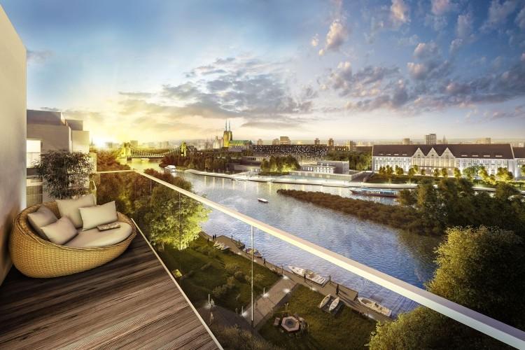Kolejne mieszkania nad Odrą. Z widokiem na politechnikę [WIZUALIZACJE]