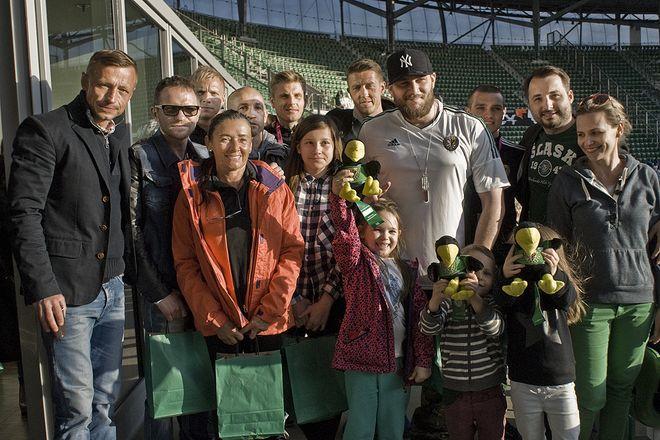 Znani wrocławianie wspierali Śląsk w meczu z Legią