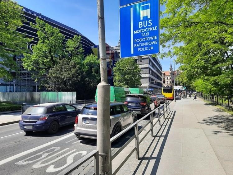 Wrocław: Będzie malowany buspas w centrum