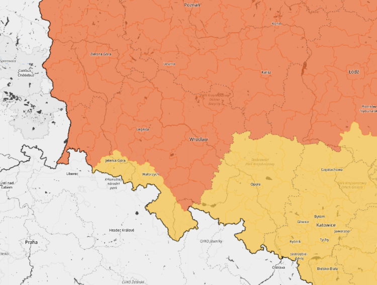 Uwaga! Pomarańczowy alert dla Wrocławia. Będzie bardzo upalnie