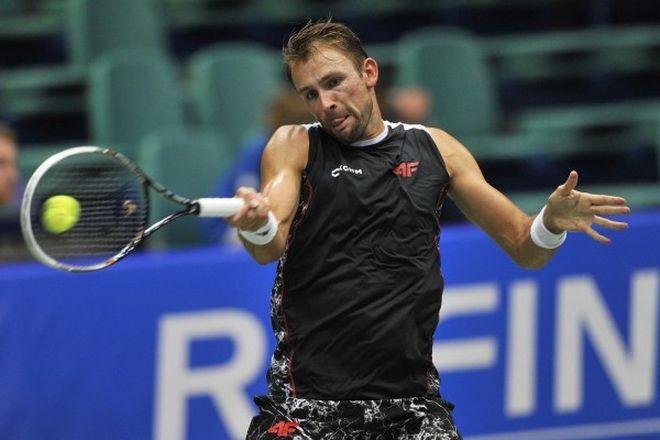 Łukasz Kubot aż do północy walczył o ćwierćfinał tenisowego turnieju ATP Wrocław Open 2016