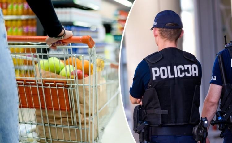 Głodny pięciolatek próbował ukraść jedzenie z dyskontu. Za łup zapłacili policjanci