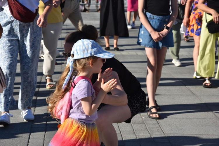 Potańcówka na placu Wolności. Wrocławianie ruszyli do tańca