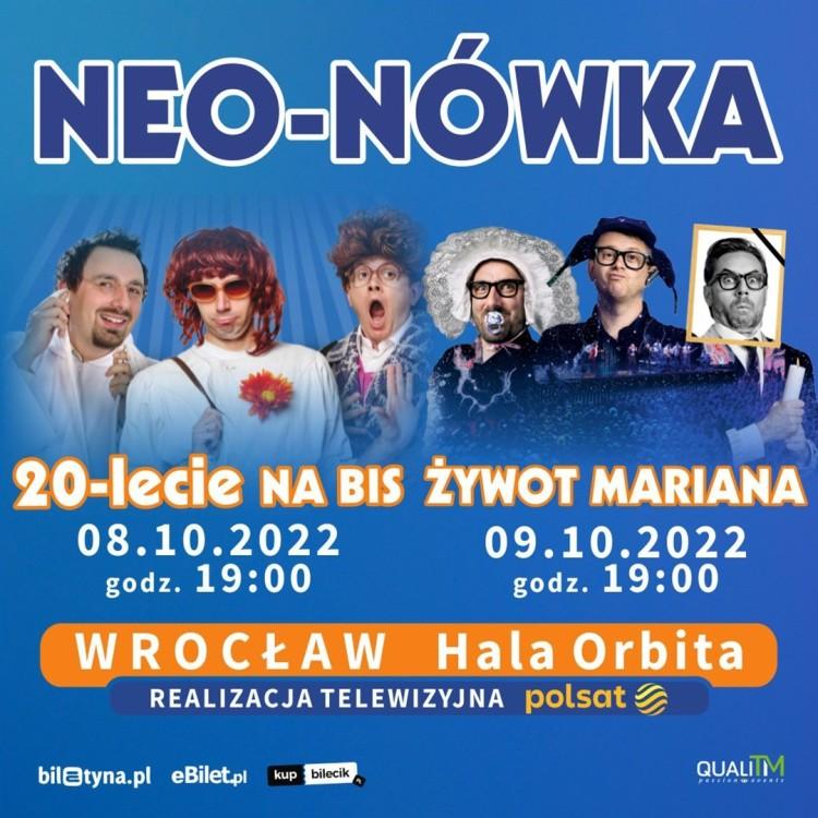 Już 8 i 9 października 2022 roku, zapraszamy na weekend z Kabaretem Neo-Nówka do wrocławskiej Hali Orbita!