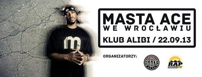 Legenda nowojorskiego rapu zagra we Wrocławiu. Koncert Masta Ace już pod koniec września