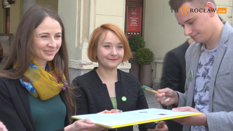Razem i Partia Zieloni kandydują wspólnie do Rady Miejskiej Wrocławia [ZDJĘCIA, WIDEO]