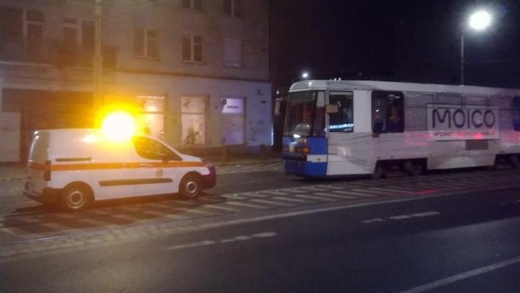Awaria tramwaju na pl. Legionów