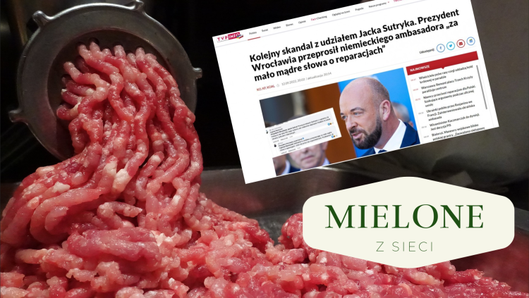 MIELONE Z SIECI A potem prezydent odda Wrocław Niemcom?