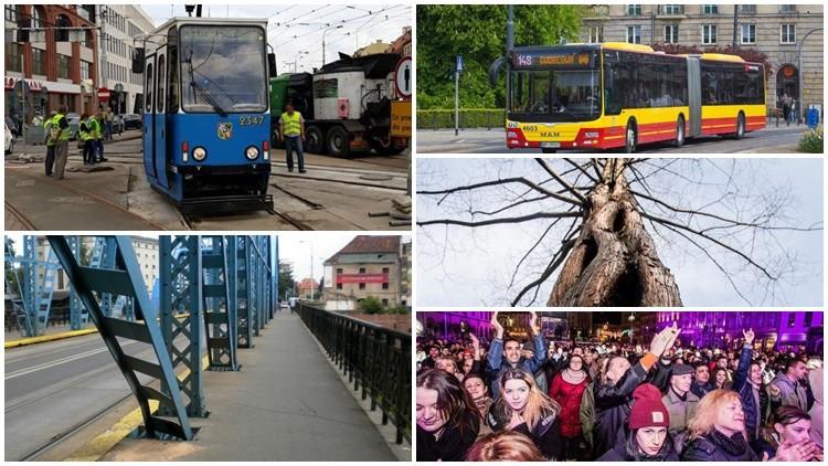 Rewitalizacja Parku Szczytnickiego, powrót tramwajów na Kazimierza Wielkiego i sylwestrowe plany [PODSUMOWANIE DNIA]