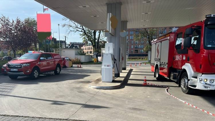 Wrocław: Alarm na stacji Shell. Straż ogłosiła ewakuację