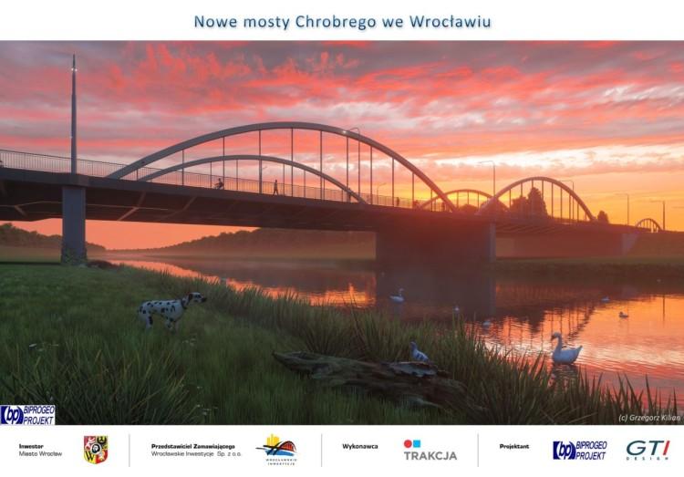 Tak będzie wyglądał nowy wrocławski most. Przyjedzie znad morza