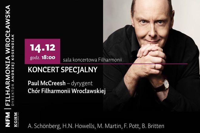 Paul McCreesh znów wystąpi wraz z Chórem Filharmonii Wrocławskiej 
