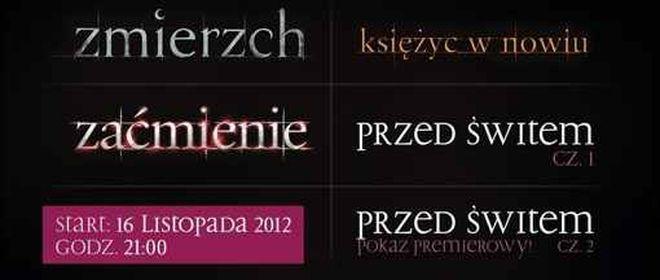 Maraton Zmierzchu w kinie Helios Magnolia Park
