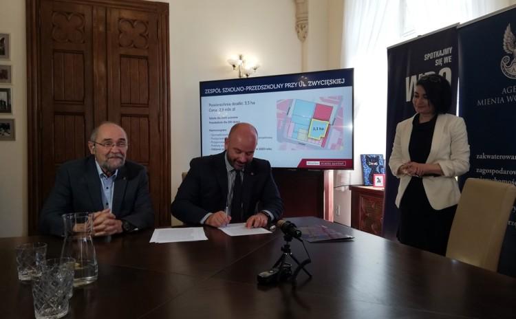 Zmiany na Kępie Mieszczańskiej i Zwycięskiej. Miasto przejmuje działki od AMW