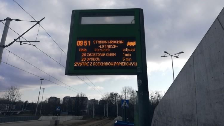 Nietypowa awaria MPK. Tablice na przystankach pokazywały błędne rozkłady