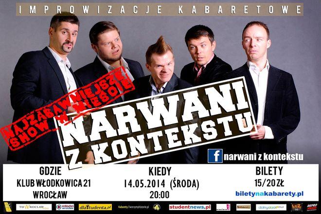 Improwizowane Show, czyli Narwani z Kontekstu rozbawią nas w maju
