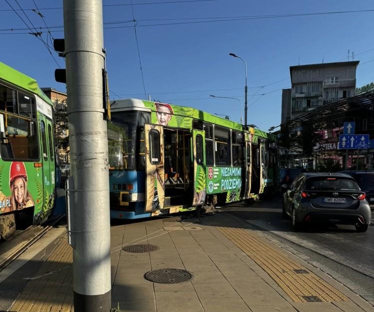 Wrocław: zderzenie tramwajów na placu Legionów. Utrudnienia potrwają kilka godzin!