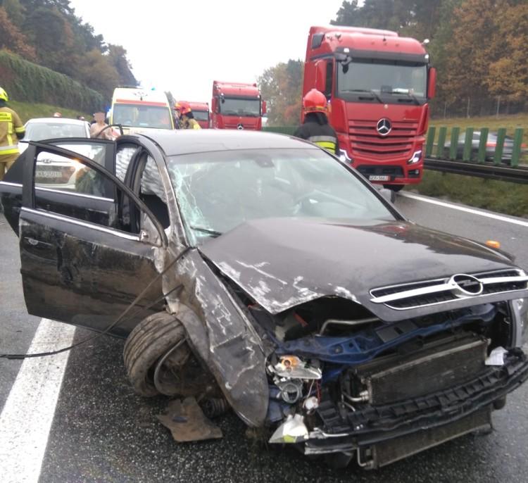 Wypadek na autostradzie A4 pod Wrocławiem. Tworzy się korek