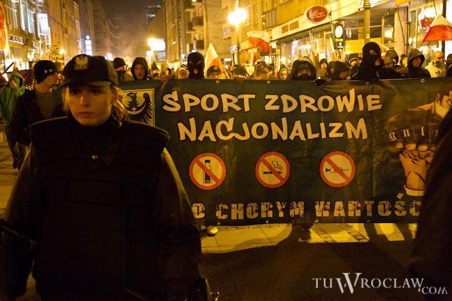 Prezydent Wrocławia: absolutna dezaprobata dla aktów przemocy w czasie marszu