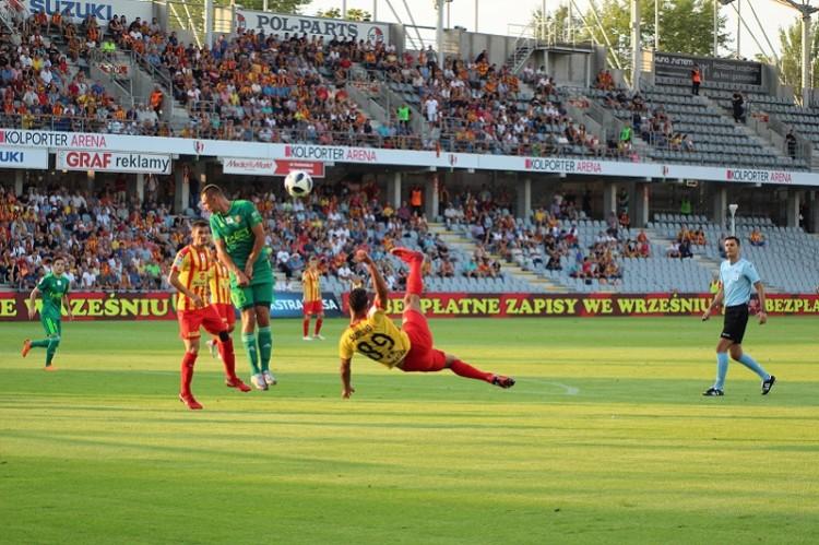 Kolejny nieudany wyjazd Śląska. WKS przegrał z Koroną Kielce 1:2 [RELACJA]
