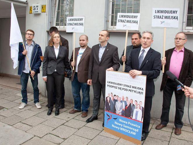 Prawica apeluje do władz Wrocławia o jak najszybszą likwidację straży miejskiej