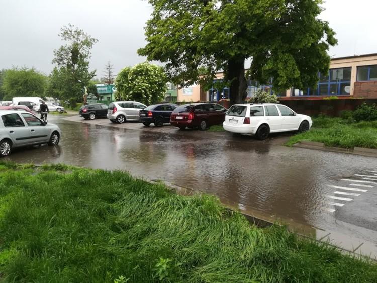 Wrocław po ulewie. Znów może padać