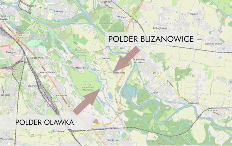 Wrocławski polder w gotowości do zalania. O jakie dokładnie tereny chodzi?