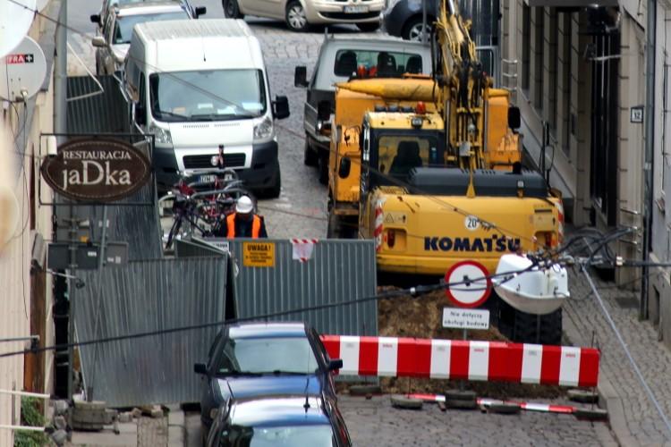 Rzeźnicza będzie zamknięta przez prawie dwa tygodnie (WYTYCZONO OBJAZD)