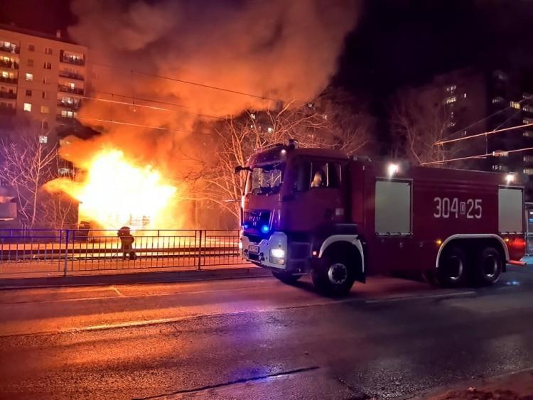 Wrocław: nocny pożar w fabryce sprzętu AGD