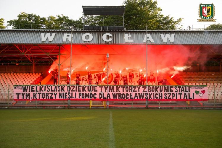 Wrocławianie działają razem! Kibice Śląska w walce z wirusem