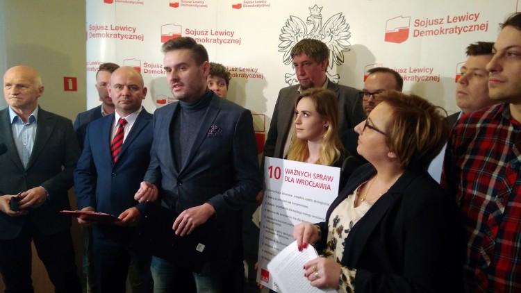 SLD pokazało program dla Wrocławia. Twarzą partii będzie Bartłomiej Ciążyński