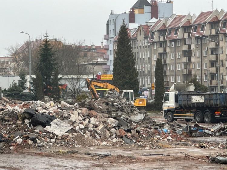 Spółdzielnia inwalidów z Hubskiej zrównana z ziemią. Co tutaj będzie?