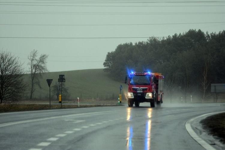 Karambol na autostradzie A4. Ruch mocno spowolniony