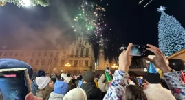 Tak Wrocław witał Nowy Rok 2025 na Rynku